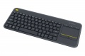 Logitech Wireless Keyboard - K400 Plus Keyboard, Wireless, De Layout, Logitech - 920-007127
